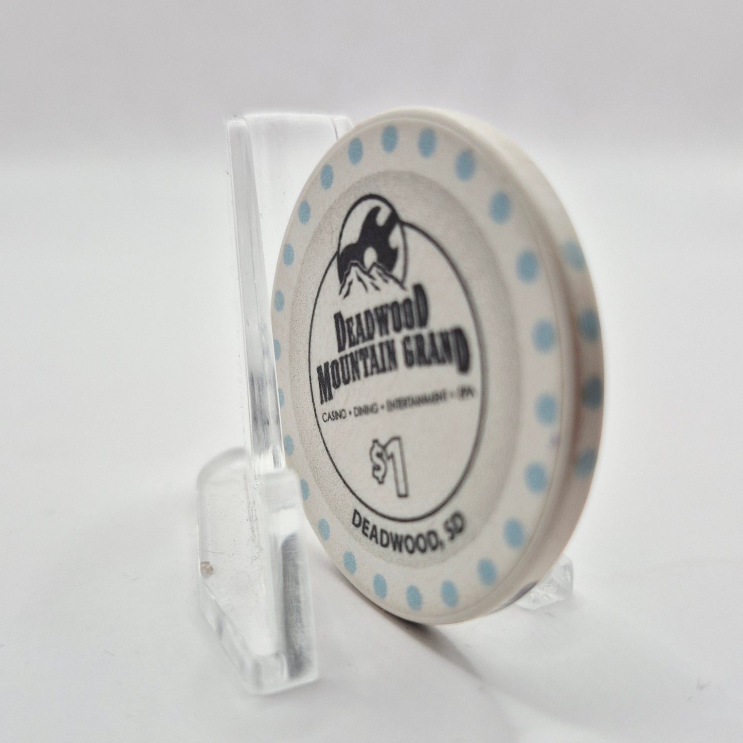 Deadwood Mountain Grand Casino Deadwood South Dakota 2018 $1 Casino Chip