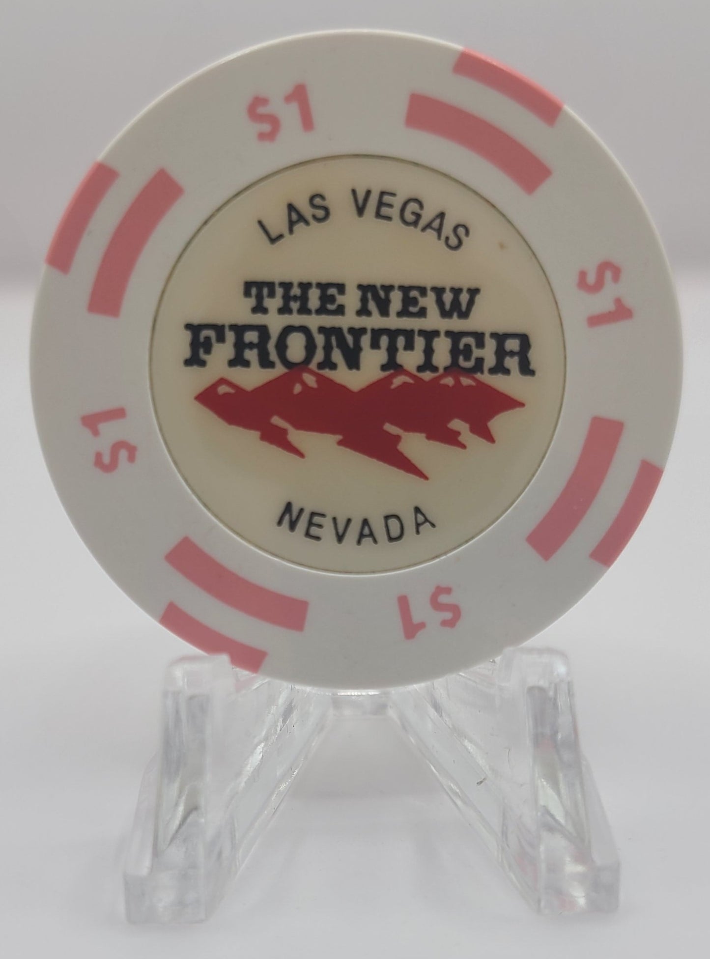 The New Frontier Hotel Casino Las Vegas NV $ 1 Chip 1998 N9768