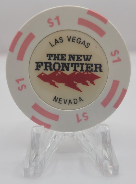 The New Frontier Hotel Casino Las Vegas NV $ 1 Chip 1998 N9768