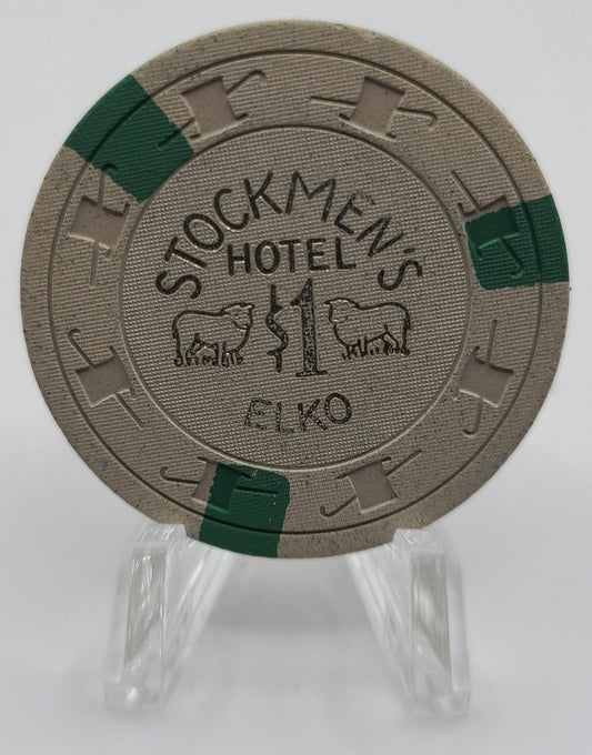 Stockmen's Casino Elko NV 1950's V5667