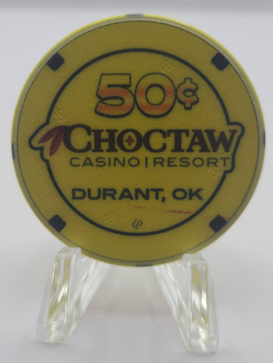 Choctaw Casino Durant OK $.50 Chip