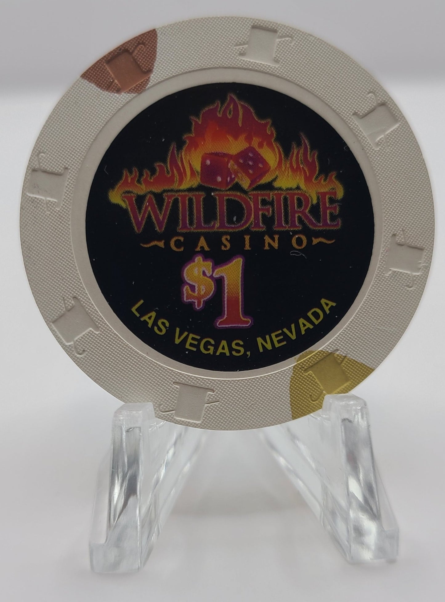 Wildfire Rancho Casino Las Vegas NV $1 Chip V9961