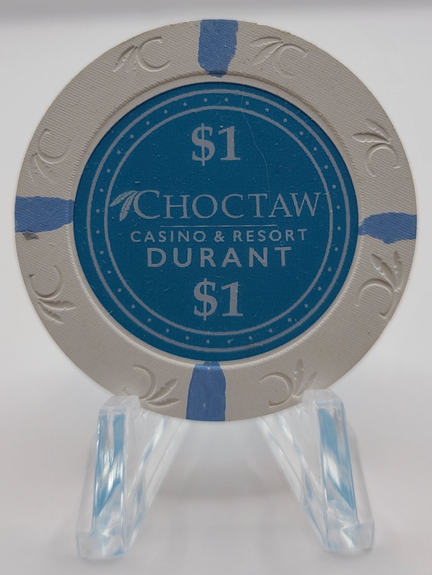 Choctaw Casino & Resort Durant OK $1 Chip UNC NEW