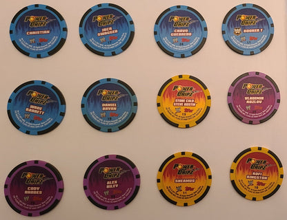 Pro Wrestling, Pro Wrestlers 12 FANTASY Chips