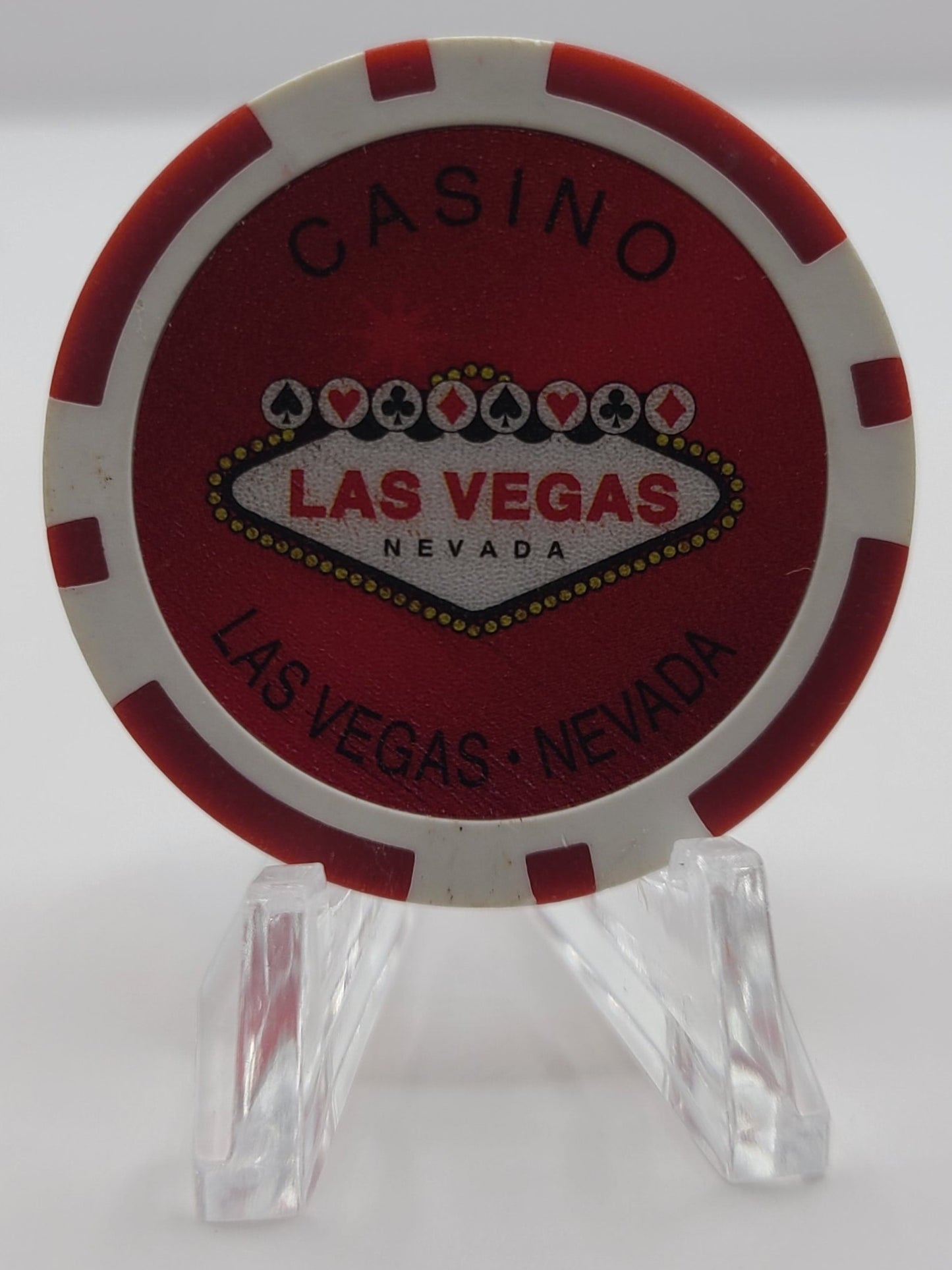 Las Vegas Red Souvenir Chip