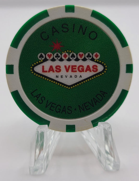 Las Vegas Green  Souvenir Chip