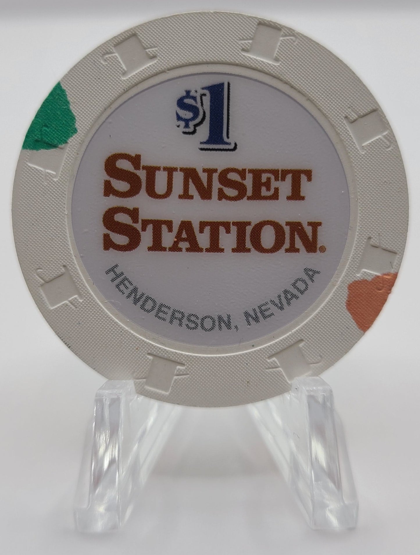 Sunset Station Henderson NV $1 Chip D3383