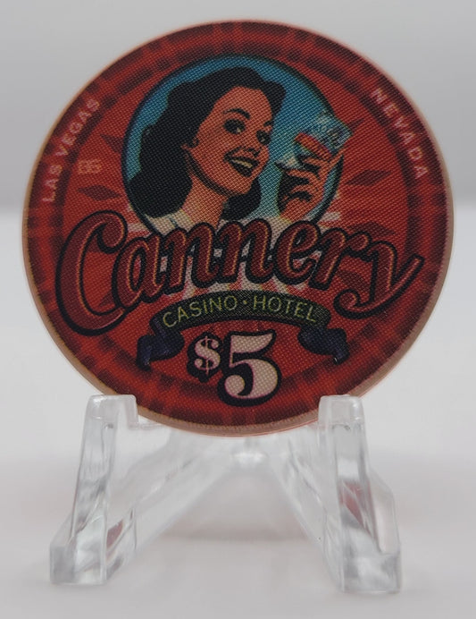 Cannery Hotel Casino Las Vegas NV $5 Chip E0172