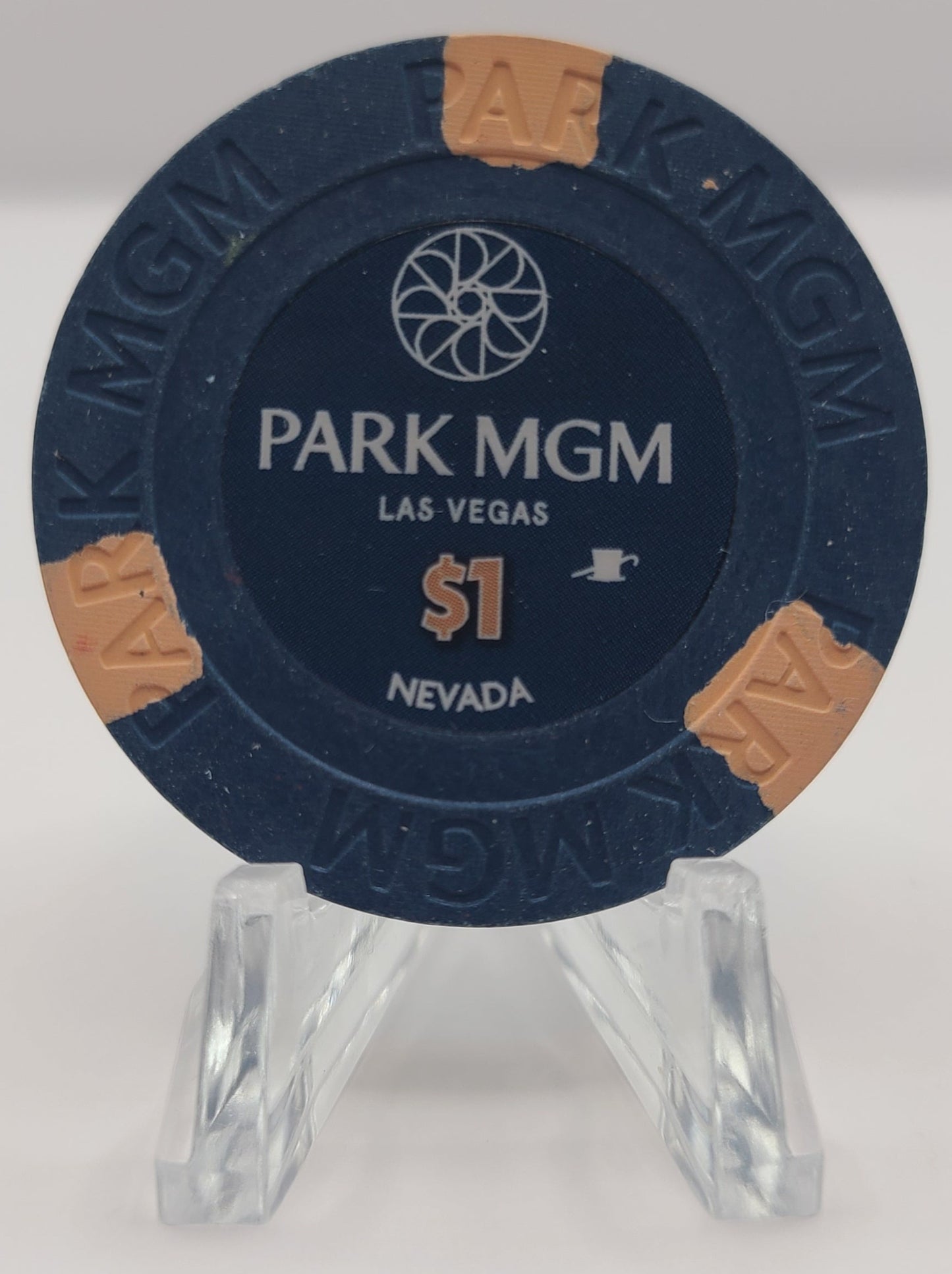 Park MGM Casino Las Vegas NV 2018 $1 Chip D2698