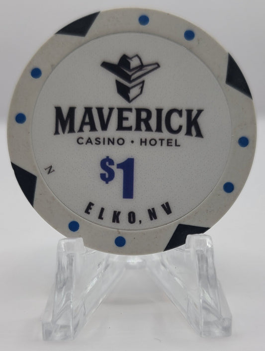 Maverick Casino and Hotel Elko NV $1 Chip 2021 D3271