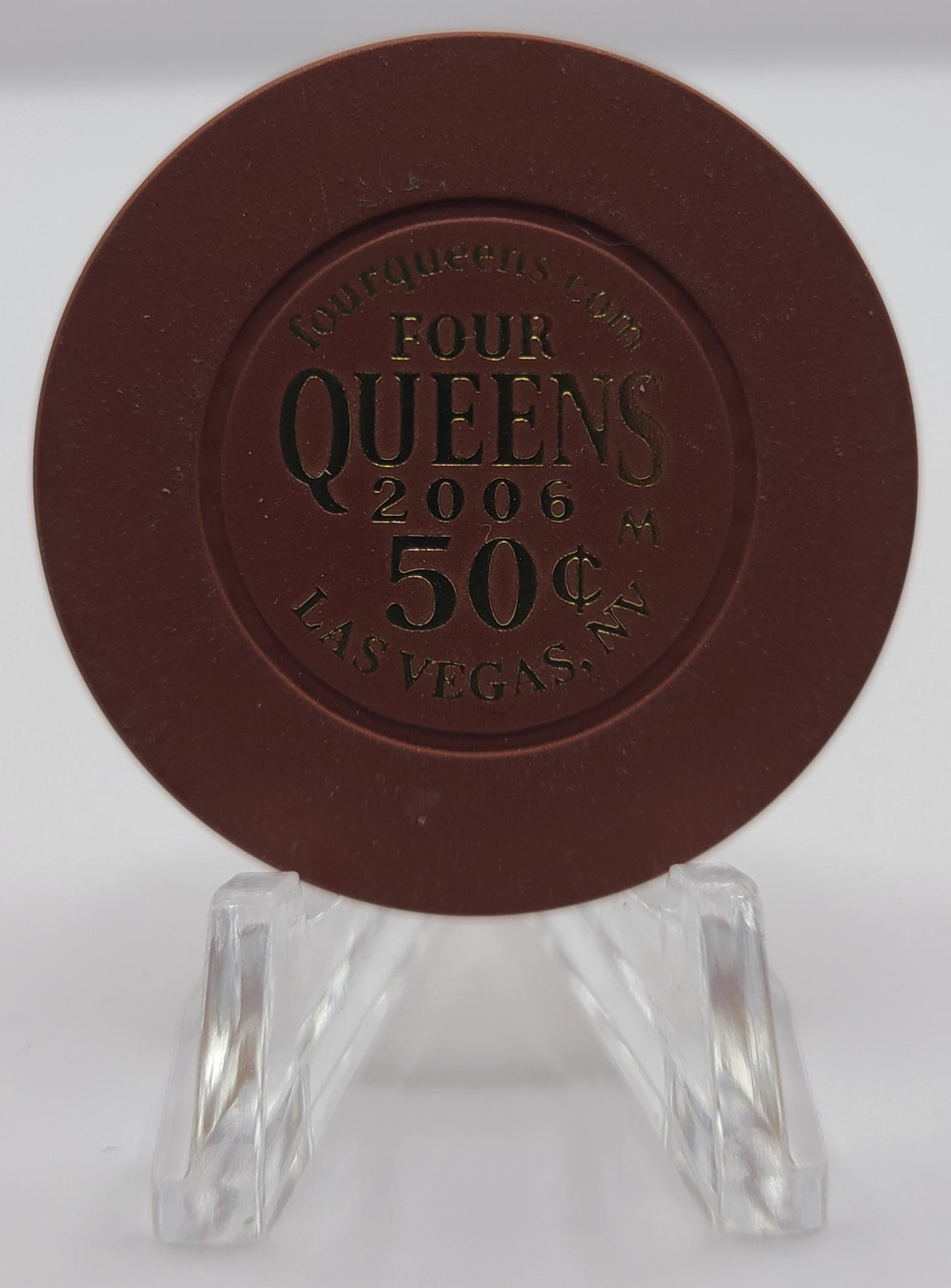 Four Queens Hotel Casino Las Vegas NV, 2006 $.50 Chip E7928