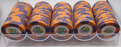 Dunes Casino Las Vegas NV $25000 Commemorative Tribute Chips Rack of 100