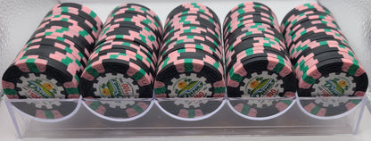 Dunes Casino Las Vegas NV $100 Commemorative Tribute Chips Rack of 100