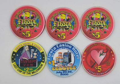 Fiesta Rancho Casino N.Las Vegas NV 6 Cip Bundle