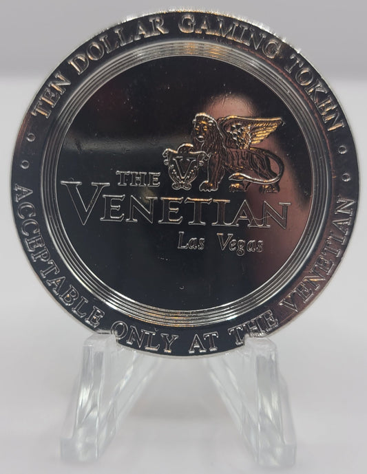 Venetian Hotel Casino Las Vegas NV 1999 $10 Gaming Token