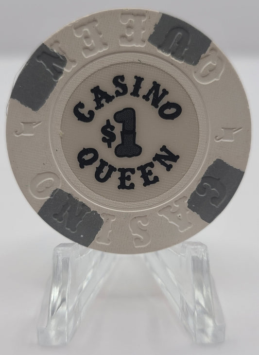 Casino Queen E. St Louis, Illinois $1 Chip