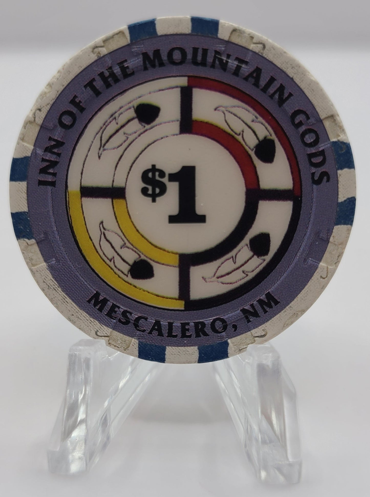 Inn of the Mountain Gods Casino Mescalero NM $1 Chip