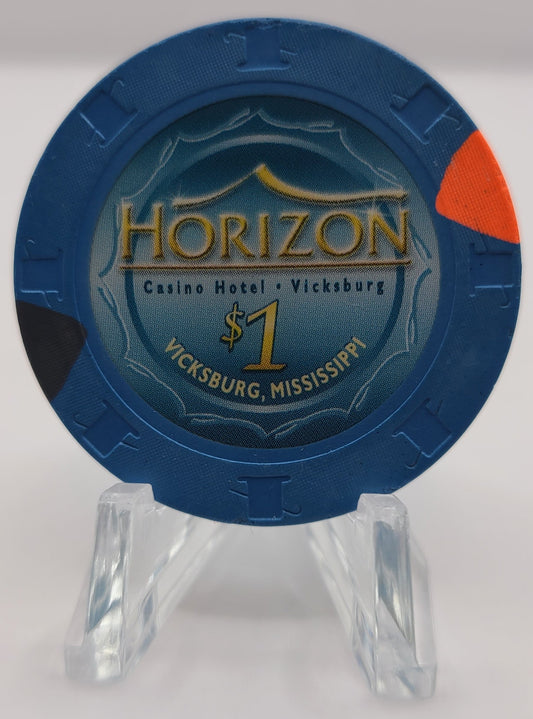 Horizon Casino Casino Vicksburg MS $1 Chip