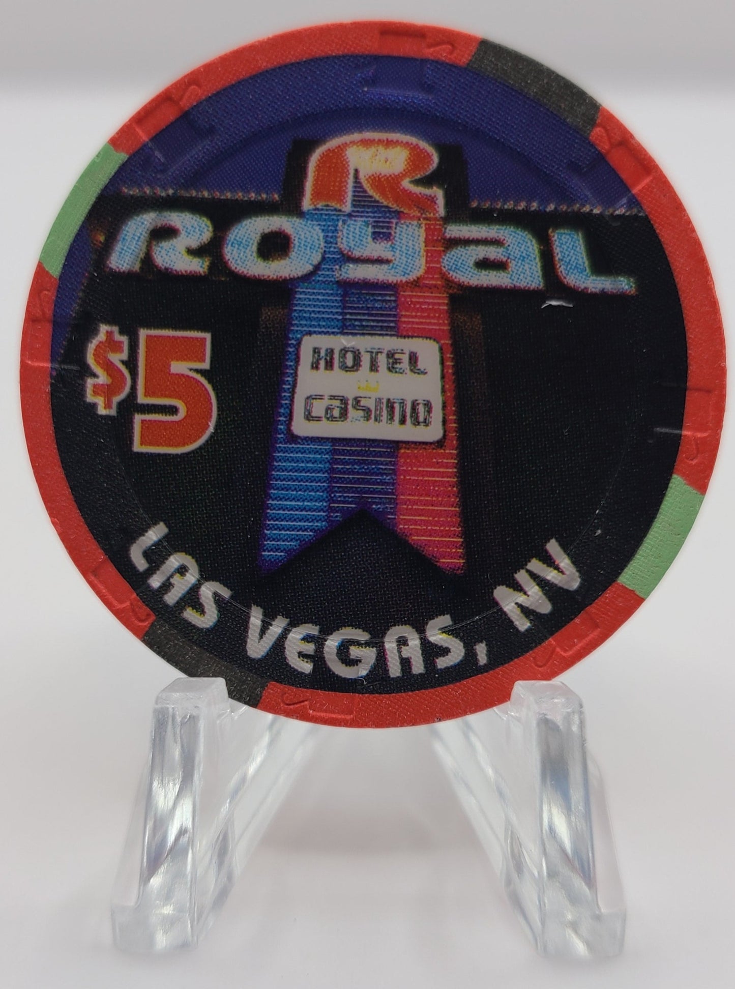 Royal Hotel Casino Las Vegas NV 1994 $5 Chip N1173