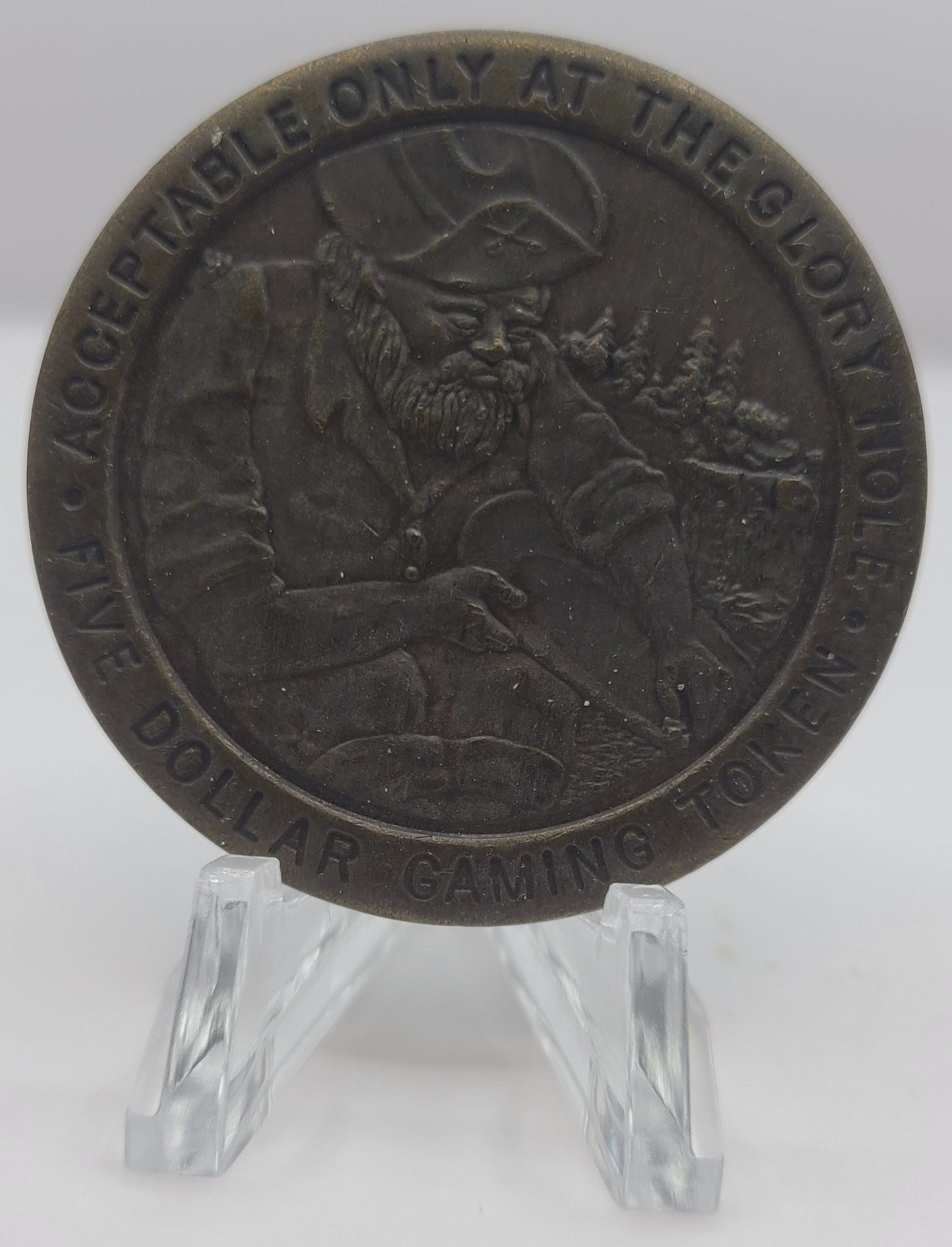 The Glory Hole Casino Central City CO 1992 $5 Gaming Token