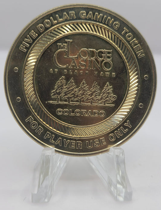 The Lodge Casino Black Hawk CO $5 Gaming Token