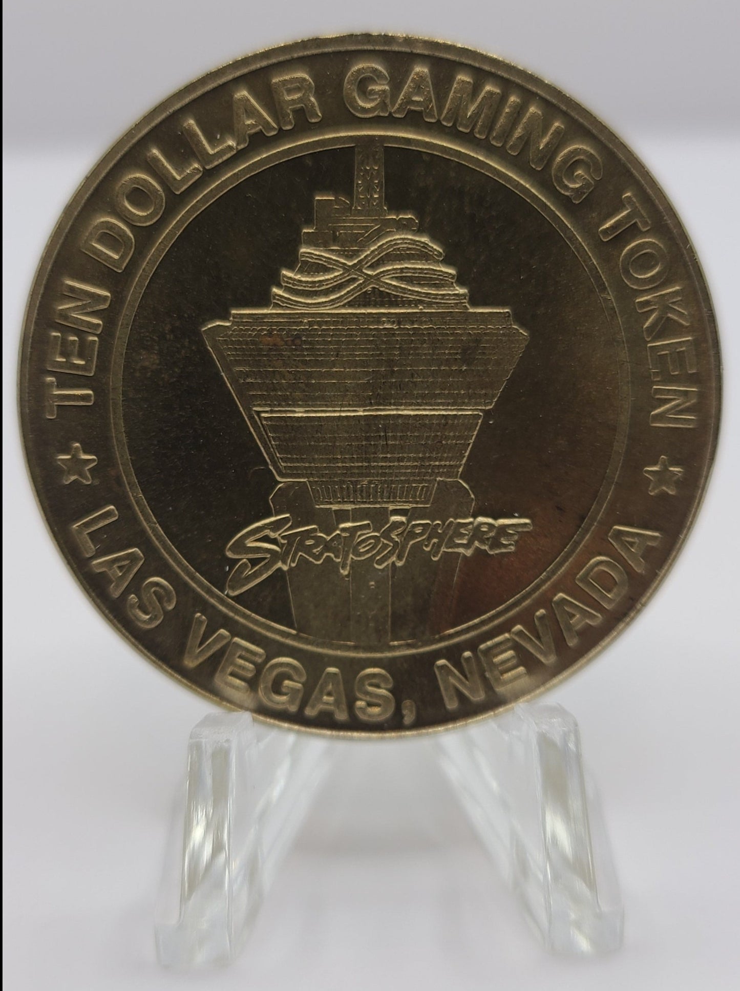 Stratosphere Hotel Casino Las Vegas NV 1996 $10 Gaming Token