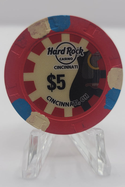 Hard Rock Casino Cincinnati OH $5 Chip