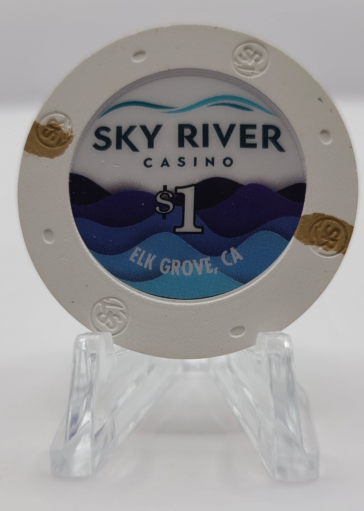 Sky River Casino Elk Grove CA $1 Chip