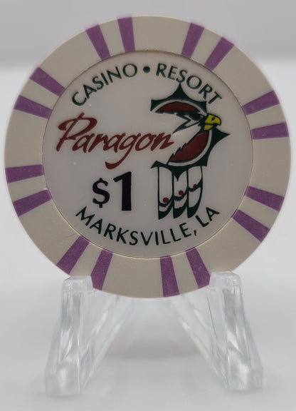 Paragon Casino Marksville Louisiana $1 Chip