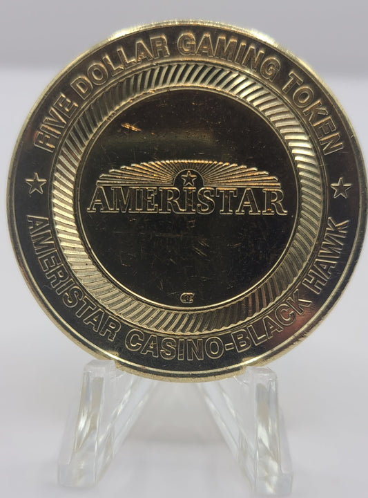 Ameristar Casino Black Hawk CO $5 Gaming Token