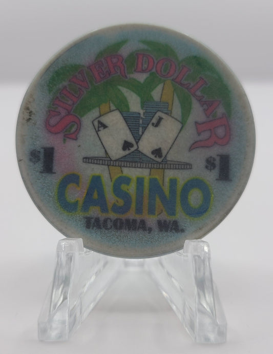 Silver Dollar Casino Tacoma Washington $1 Chip