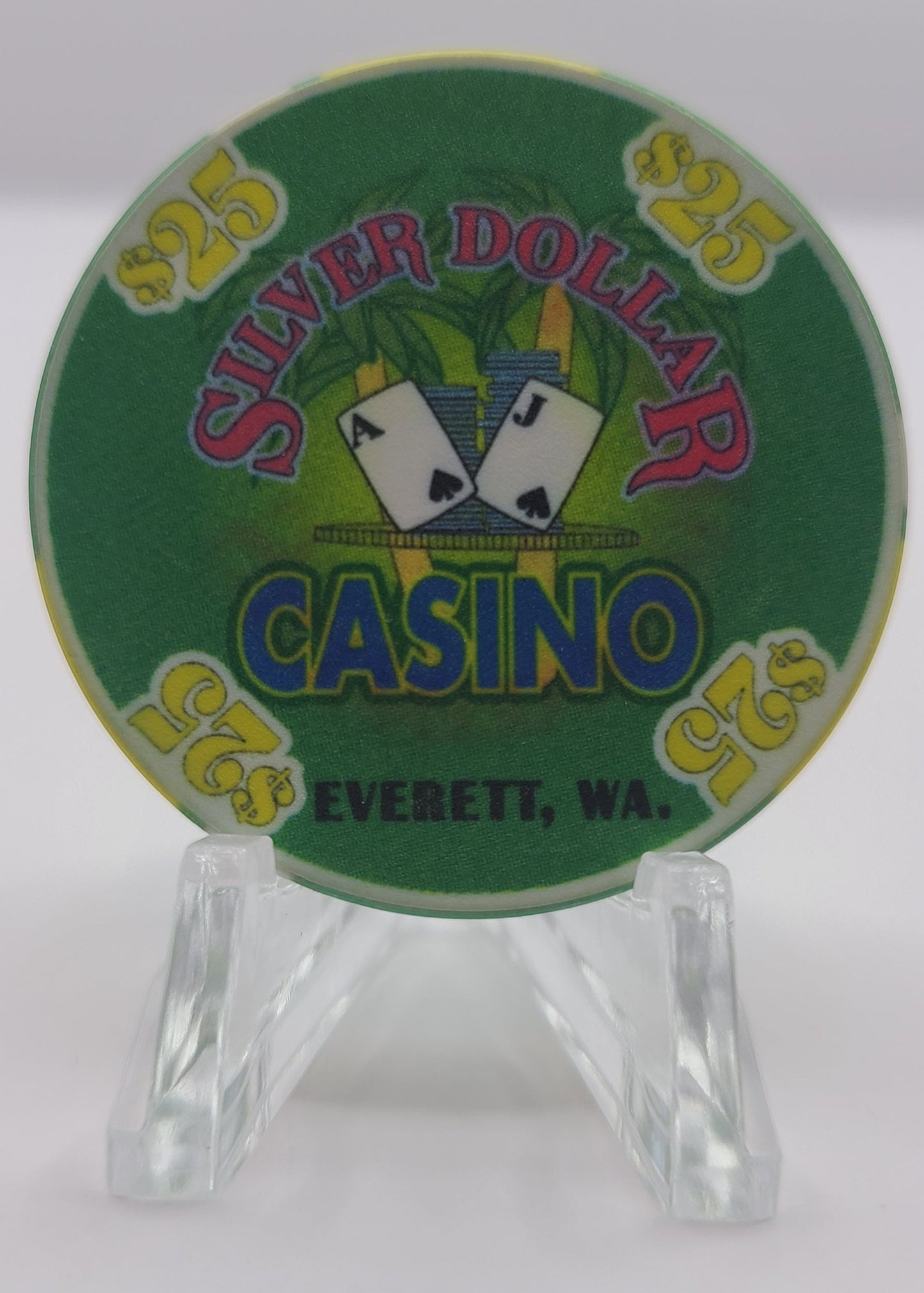 Silver Dollar Casino Everett Washington $25 Chip