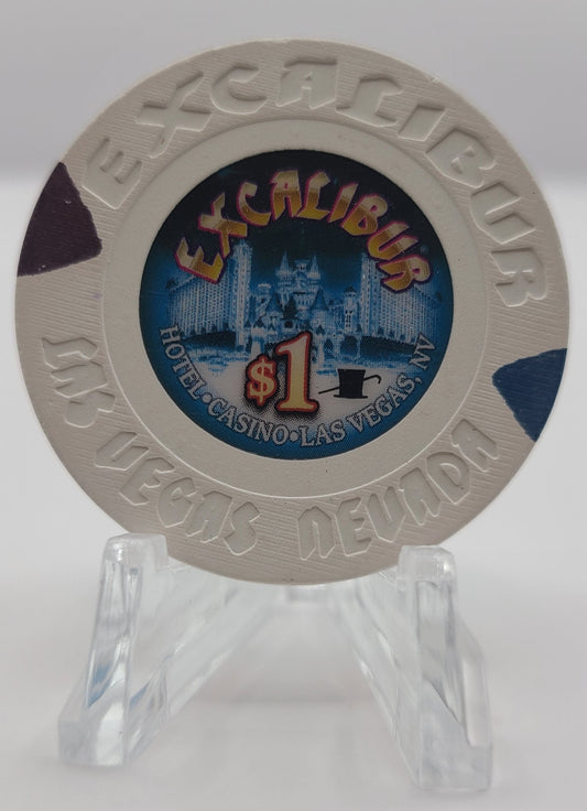 Excalibur Casino Las Vegas NV $1 Chip 2010, E9935