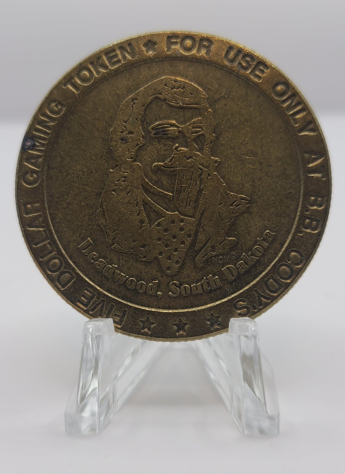 B B Cody’s Deadwood SD $5 Gaming Token