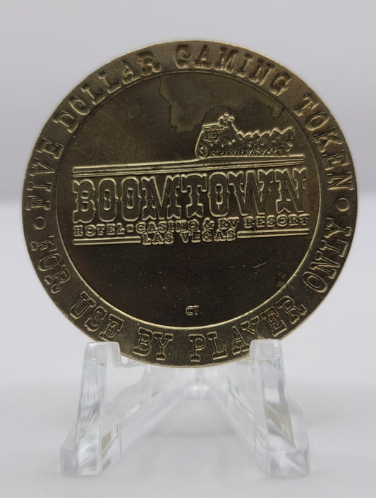 Boomtown Hotel Casino Las Vegas NV 1994 $5 Gaming Token