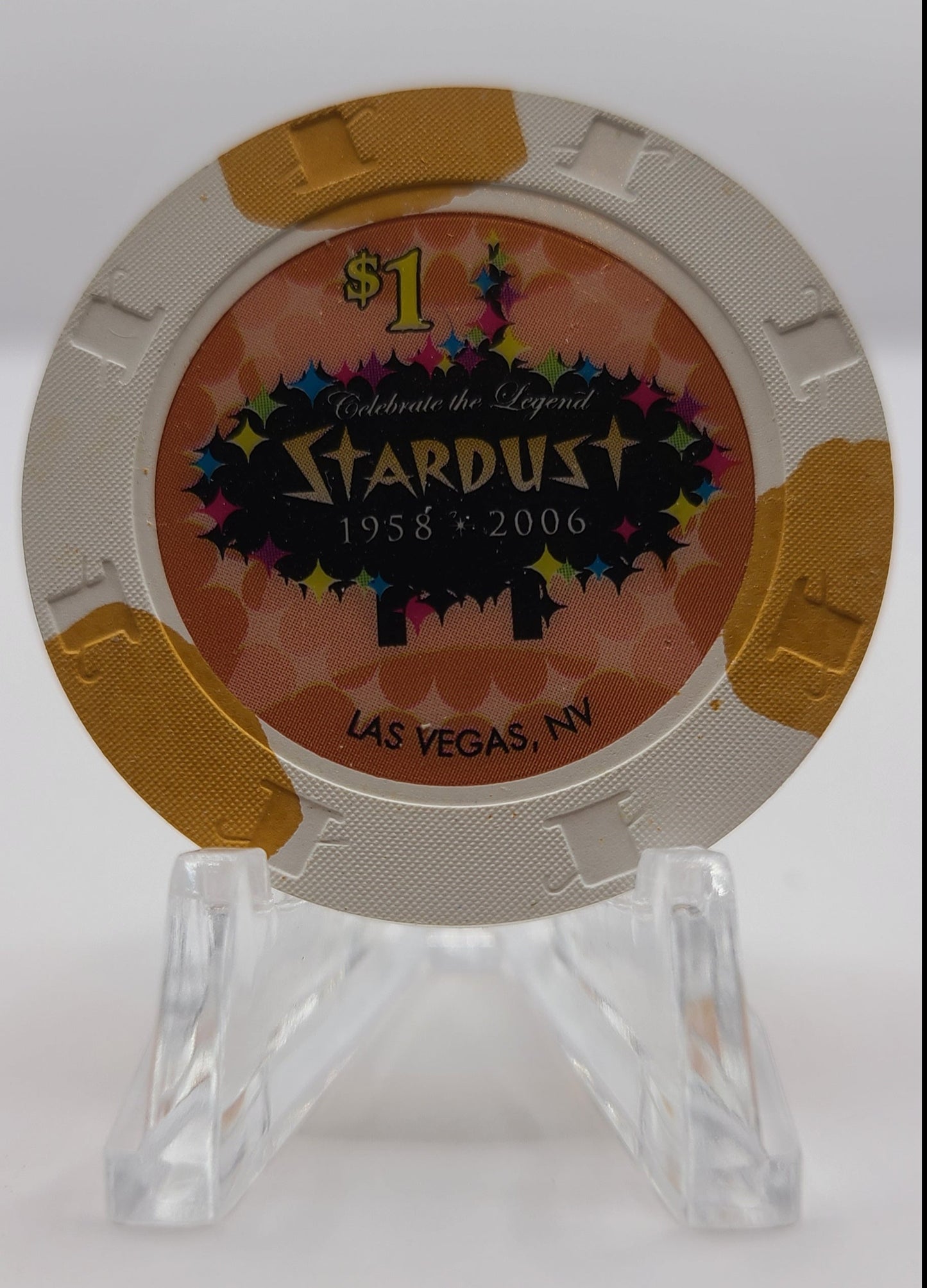 Stardust Casino Las Vegas NV $1 Chip E5431