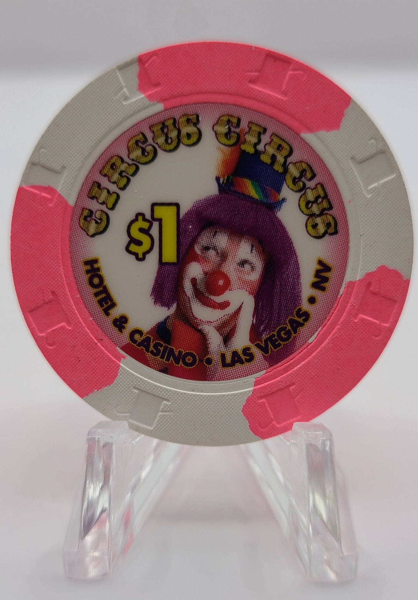 Circus Circus Casino Las Vegas NV $1 Chip D0441