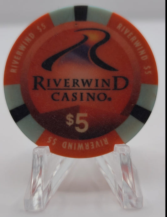 Riverwind Casino Norman OK $5 Chip