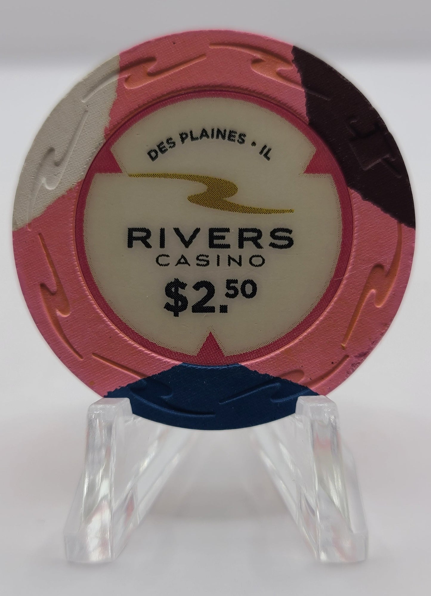 Rivers Casino Des Plaines Illinois, $2.50 Chip