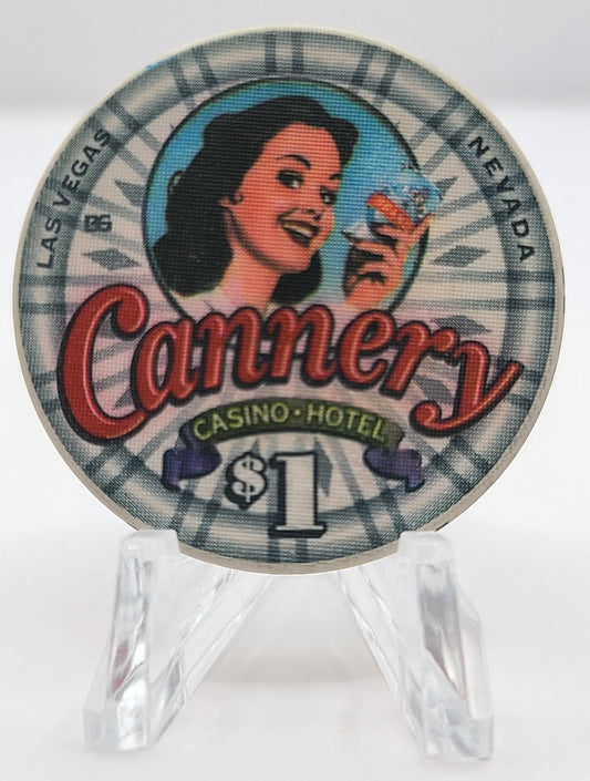 The Cannery Casino Las Vegas NV $1 Chip E0169