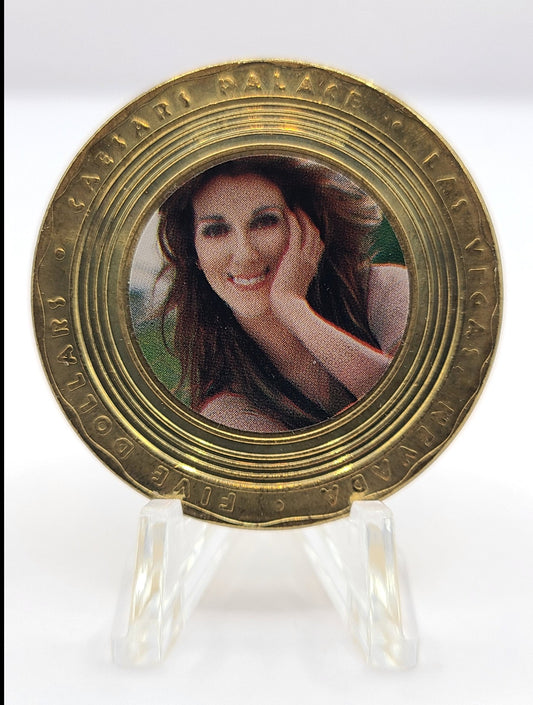 Caesars Palace NV 2003 "Celine Dion" $5:Gaming Token