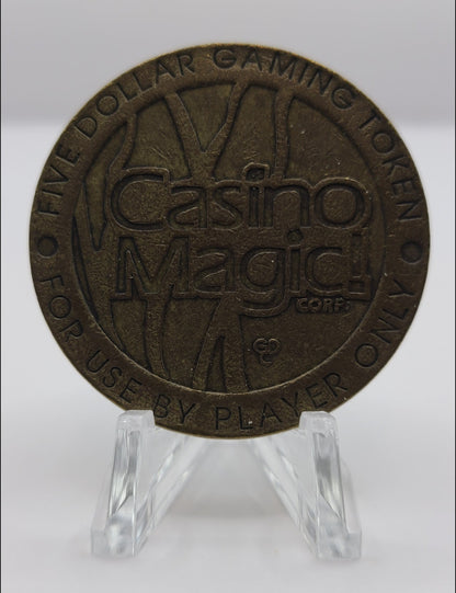 Casino Magic Bay St Louis MS $5 Gaming Token