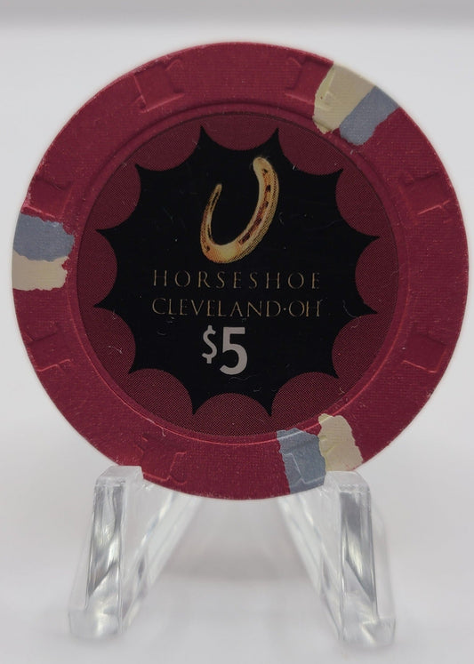 Horseshoe Casino Cleveland Ohio $5 Chip