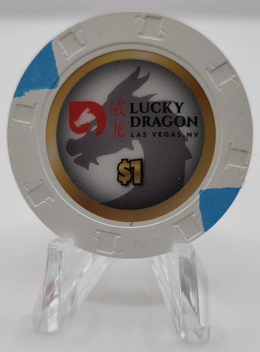 Lucky Dragon Casino Las Vegas NV $1 Chip D2457