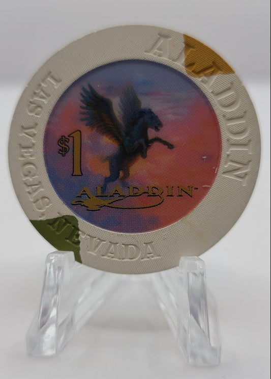 Aladdin Hotel Casino Las Vegas NV 2000 $1 Chip V7140