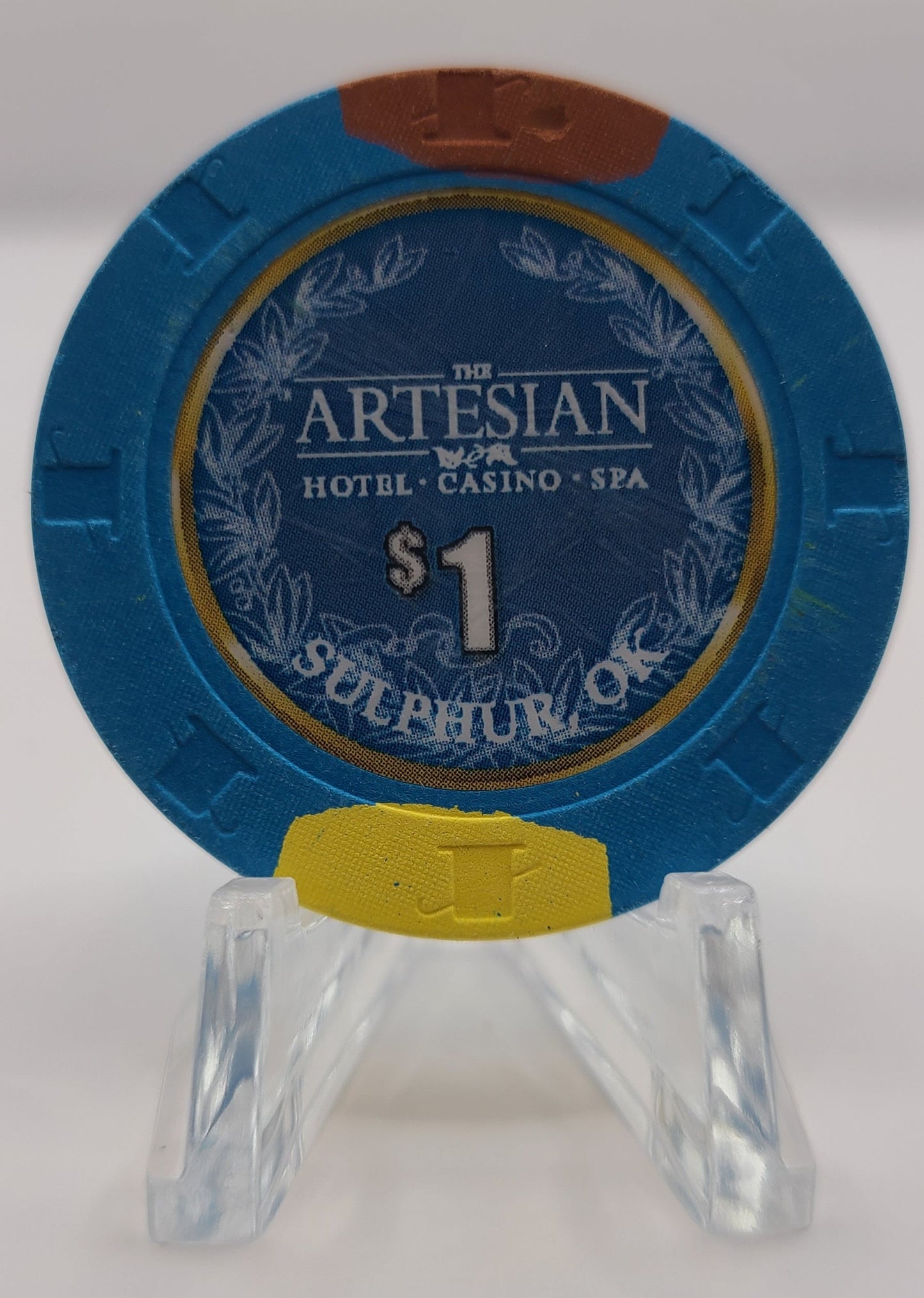 Artesian Hotel Casino Spa Sulphur Oklahoma  $1 Chip