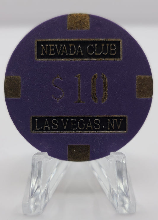 Nevada Club Las Vegas NV "FANTASY" $10 Chip