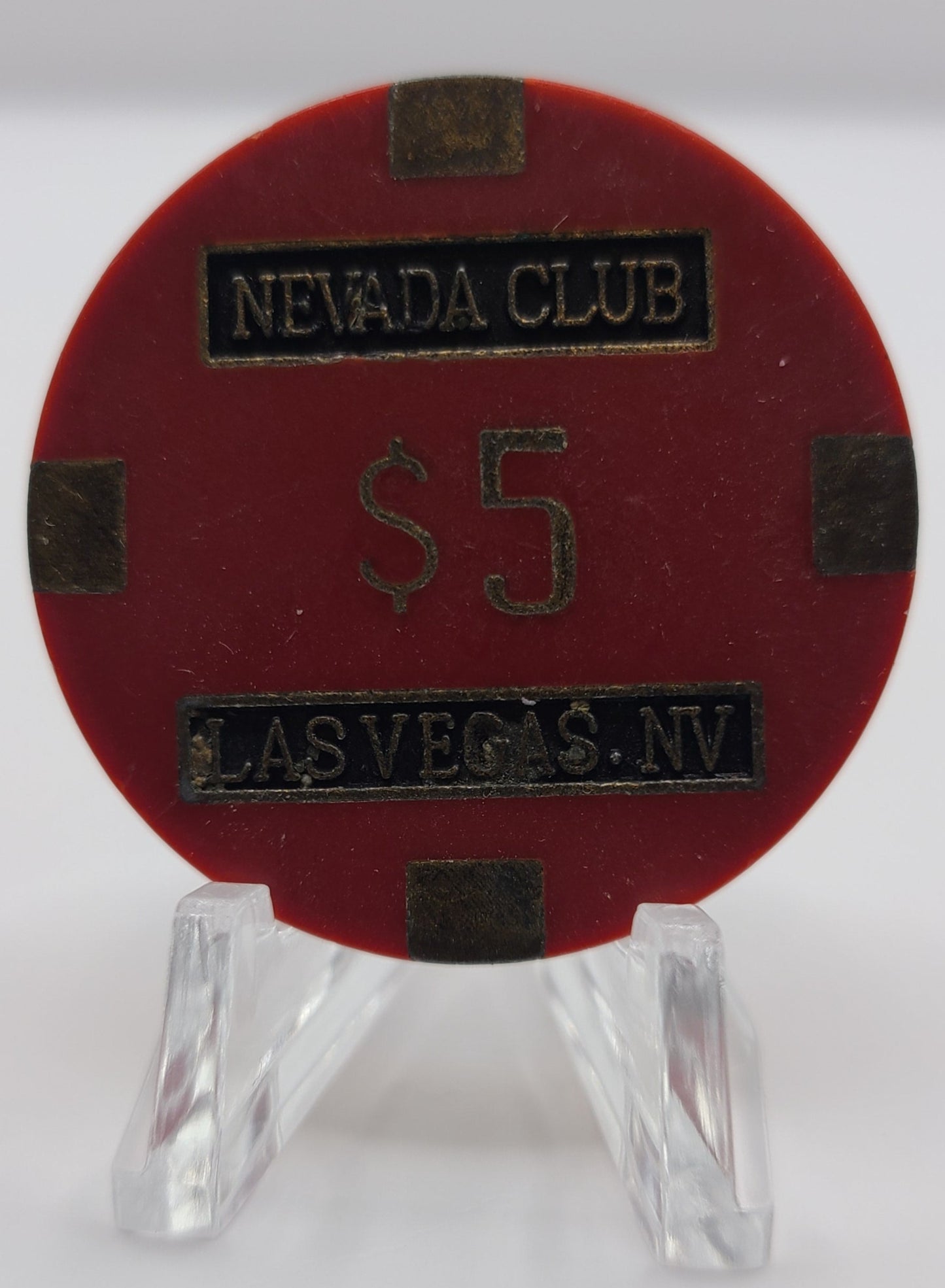 Nevada Club Las Vegas NV "FANTASY" $5 Chip