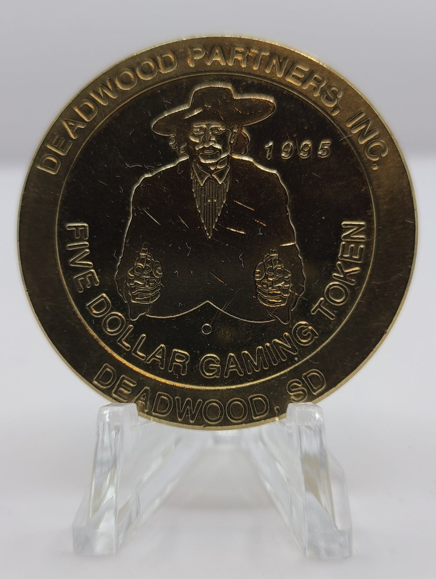 Deadwood Partners Inc. Deadwood SD 1995 $5 Gaming Token