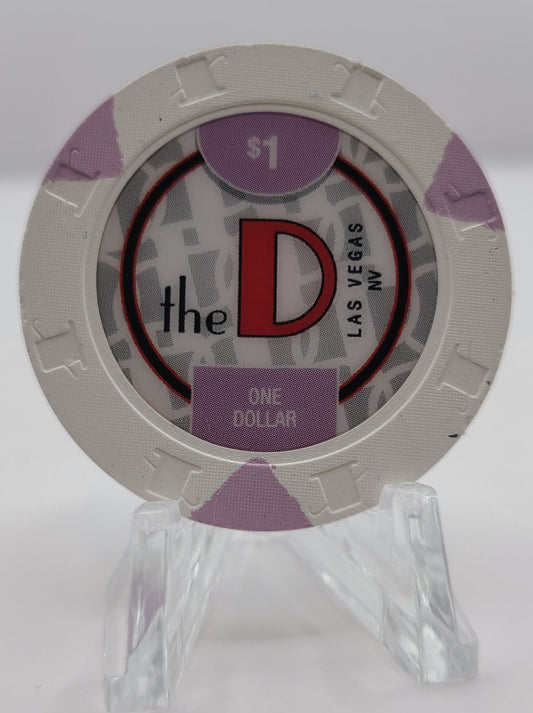 The D Casino Las Vegas NV 2017 $1 Chip D2503